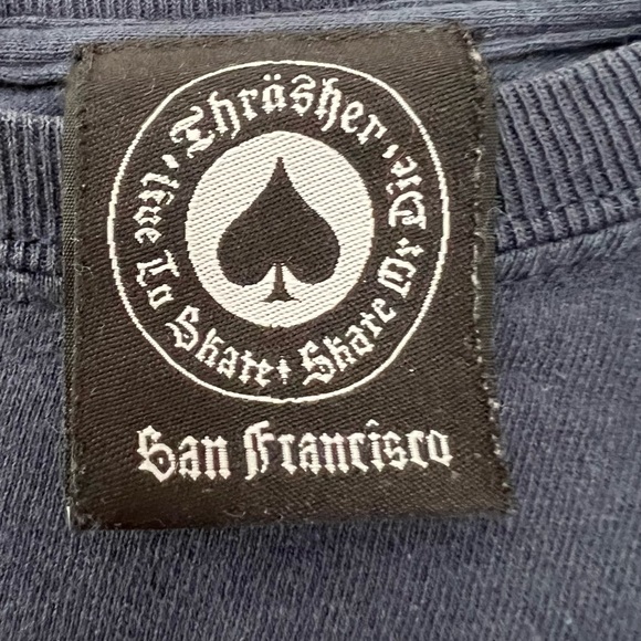 Distressed Thrasher Tee - Picture 4 of 5